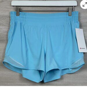 Lululemon Hotty Hot High-Rise Short 2.5"  SIZE 6 cyan BLUE SIZE 4 running NWT